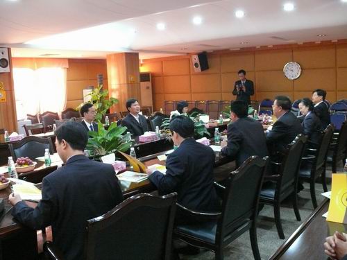 市、區(qū)地稅領導到公司調研