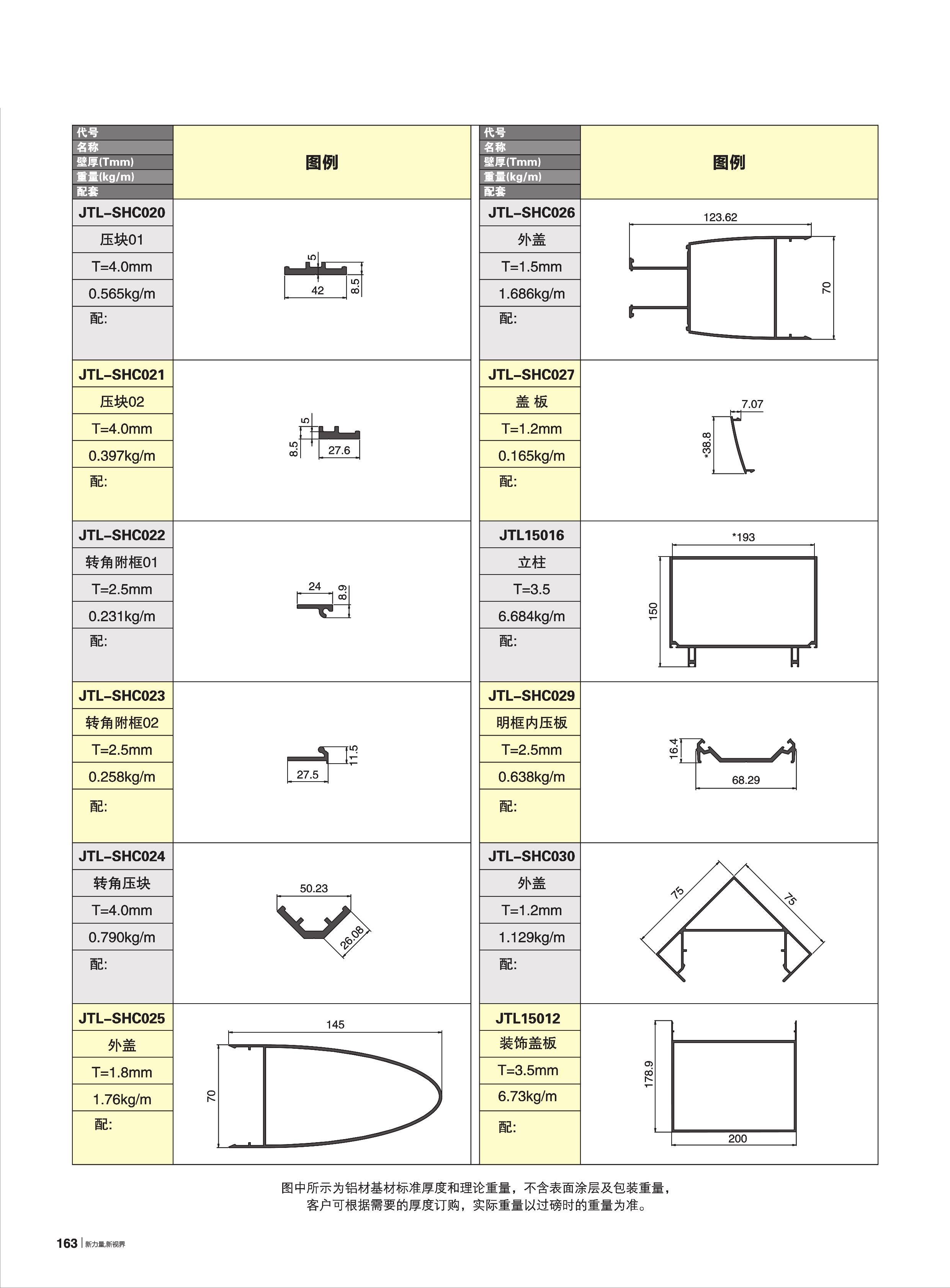 自選幕墻雜料